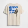 Camiseta de tela de algodón suave con diseño gráfico de Star Wars para niños