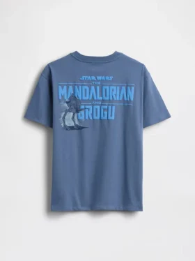 Camiseta de tela de algodón suave con diseño gráfico de Star Wars para niños