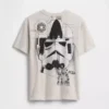 Camiseta de tela de algodón suave con diseño gráfico de Star Wars para niños