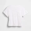 Camiseta Gapstudio con bolsillo y espalda redondeada