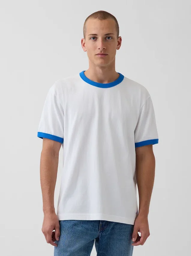 Camiseta Get Blue con logo y corte holgado
