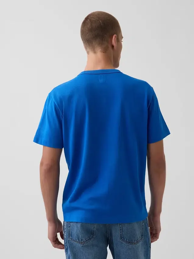 Camiseta Get Blue con logo y corte holgado