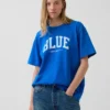 Camiseta Get Blue con logo y corte holgado