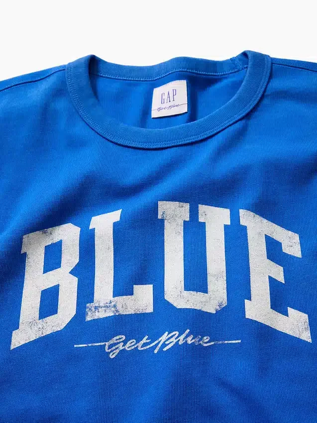 Camiseta Get Blue con logo y corte holgado
