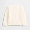 Camiseta gráfica holgada combinable para bebés y niños pequeños