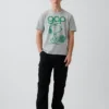 Camiseta gráfica holgada con el logotipo de Snoopy