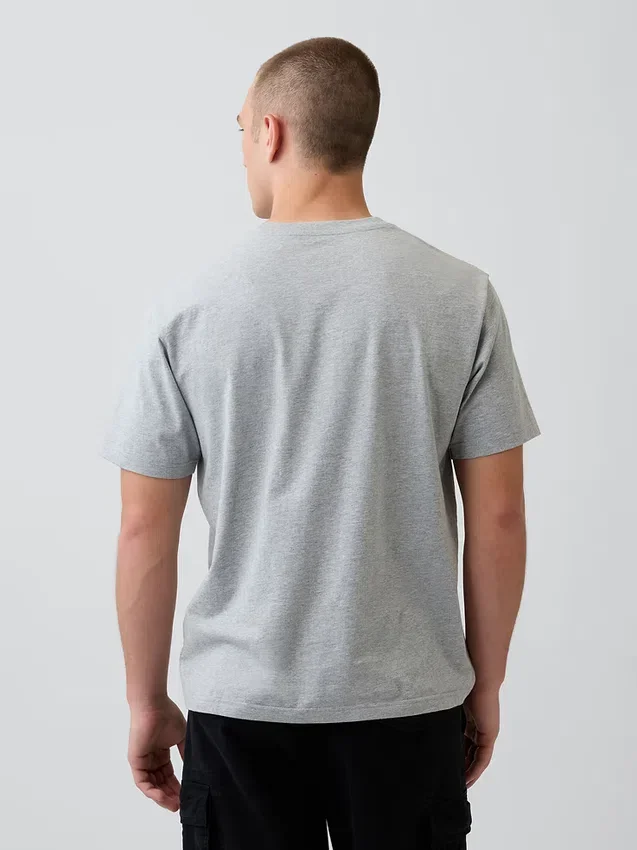 Camiseta gráfica holgada con el logotipo de Snoopy