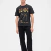 Camiseta gráfica holgada de AC/DC