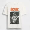 Camiseta gráfica holgada de AC/DC