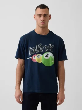 Camiseta gráfica holgada de Blink 182