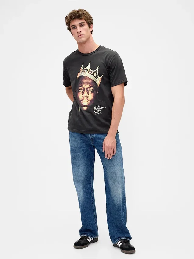 Camiseta gráfica holgada de The Notorious B.I.G.