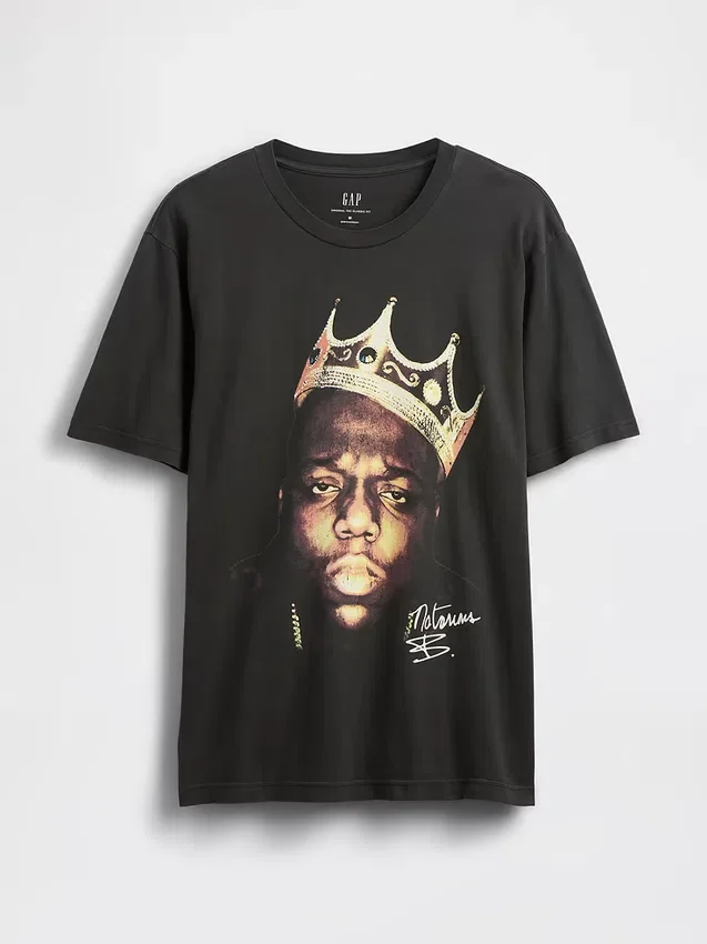 Camiseta gráfica holgada de The Notorious B.I.G.