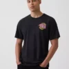 Camiseta gráfica holgada de Tlc