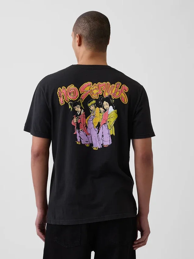 Camiseta gráfica holgada de Tlc