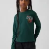 Camiseta gráfica holgada para niños