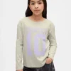 Camiseta gráfica holgada para niños