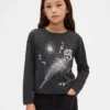 Camiseta gráfica holgada para niños