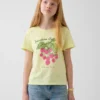 Camiseta gráfica holgada para niños