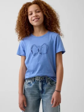 Camiseta gráfica holgada para niños