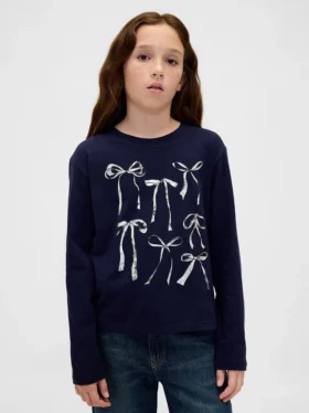 Camiseta gráfica holgada para niños