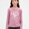 Camiseta gráfica holgada para niños