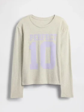 Camiseta gráfica holgada para niños