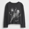 Camiseta gráfica holgada para niños