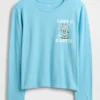 Camiseta gráfica holgada para niños