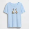 Camiseta gráfica holgada para niños