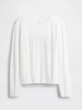 Camiseta gráfica holgada para niños