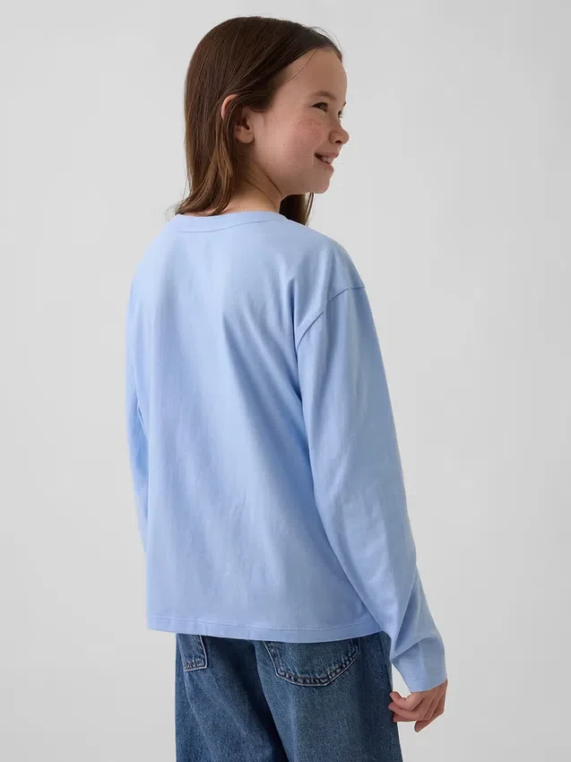 Camiseta gráfica holgada para niños