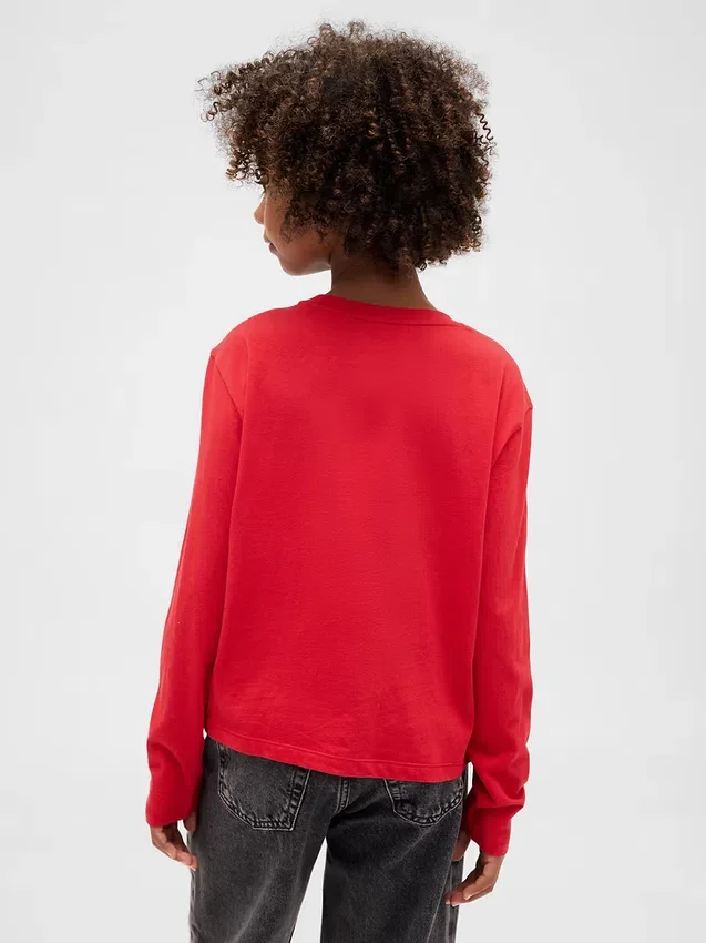 Camiseta gráfica holgada para niños