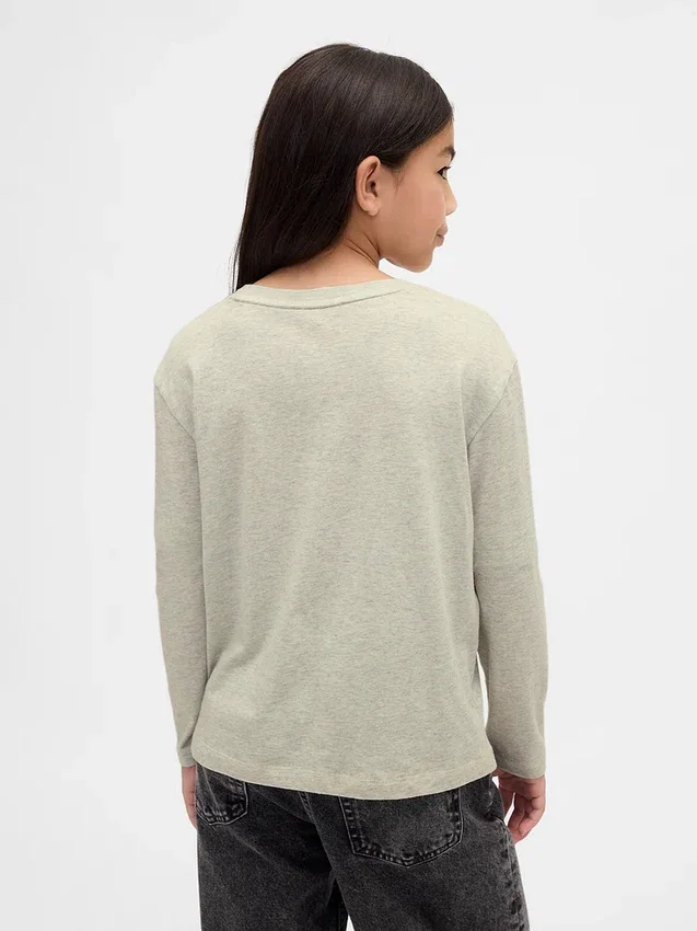Camiseta gráfica holgada para niños