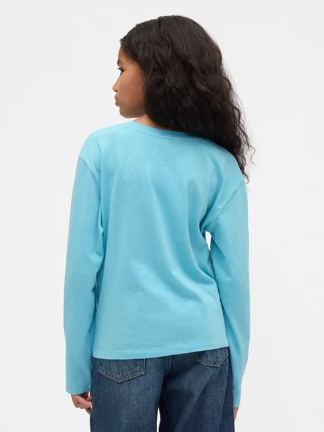 Camiseta gráfica holgada para niños