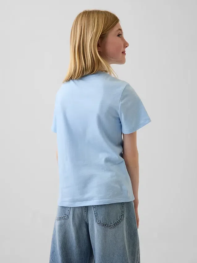 Camiseta gráfica holgada para niños
