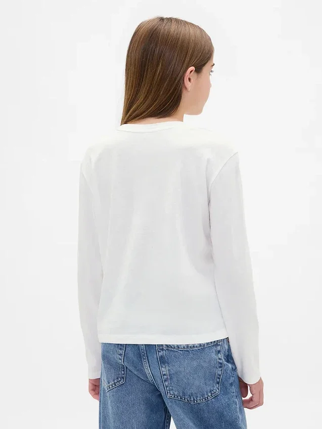 Camiseta gráfica holgada para niños