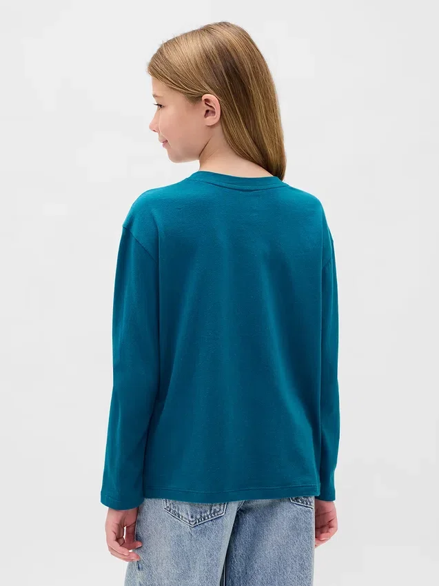 Camiseta gráfica holgada para niños