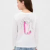 Camiseta gráfica holgada para niños