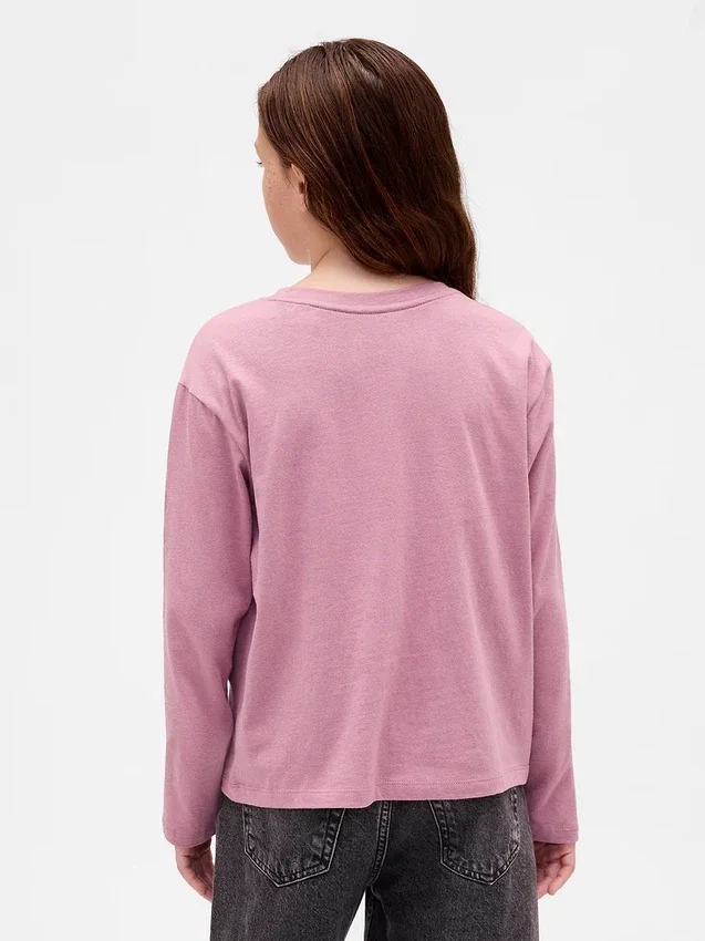 Camiseta gráfica holgada para niños