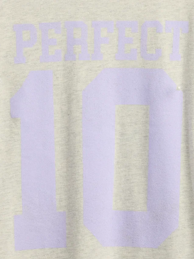 Camiseta gráfica holgada para niños