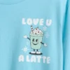 Camiseta gráfica holgada para niños