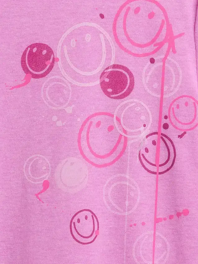 Camiseta gráfica holgada para niños