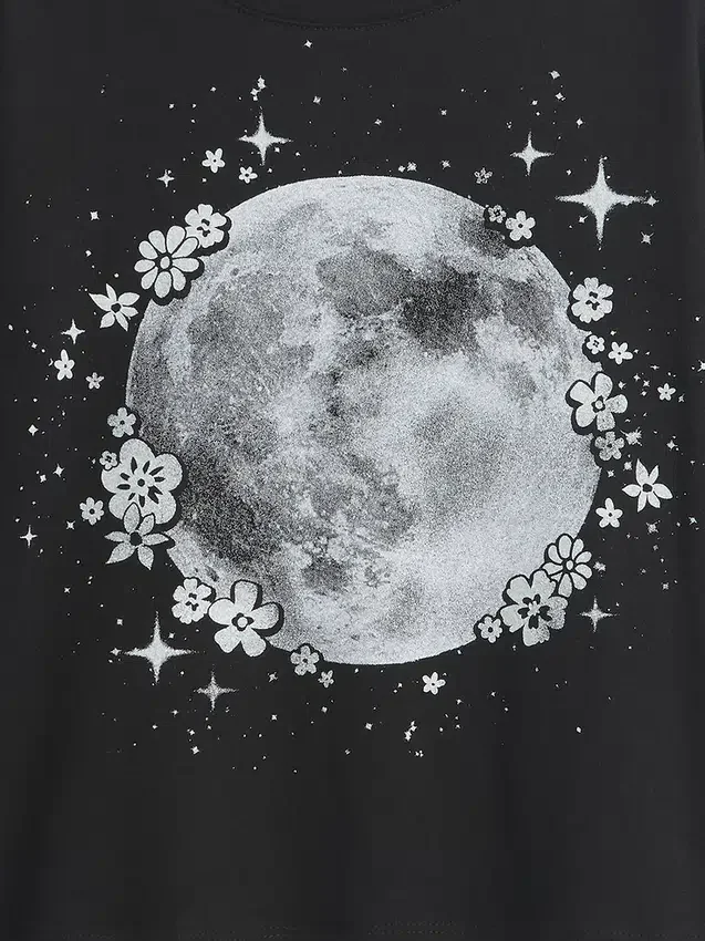 Camiseta gráfica holgada para niños