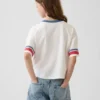 Camiseta gráfica oversize de corte cuadrado para niños