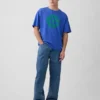 Camiseta gráfica oversize de Robert Indiana