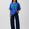 Camiseta gráfica oversize de Robert Indiana