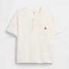 Camiseta Henley con bolsillo para bebés y niños pequeños