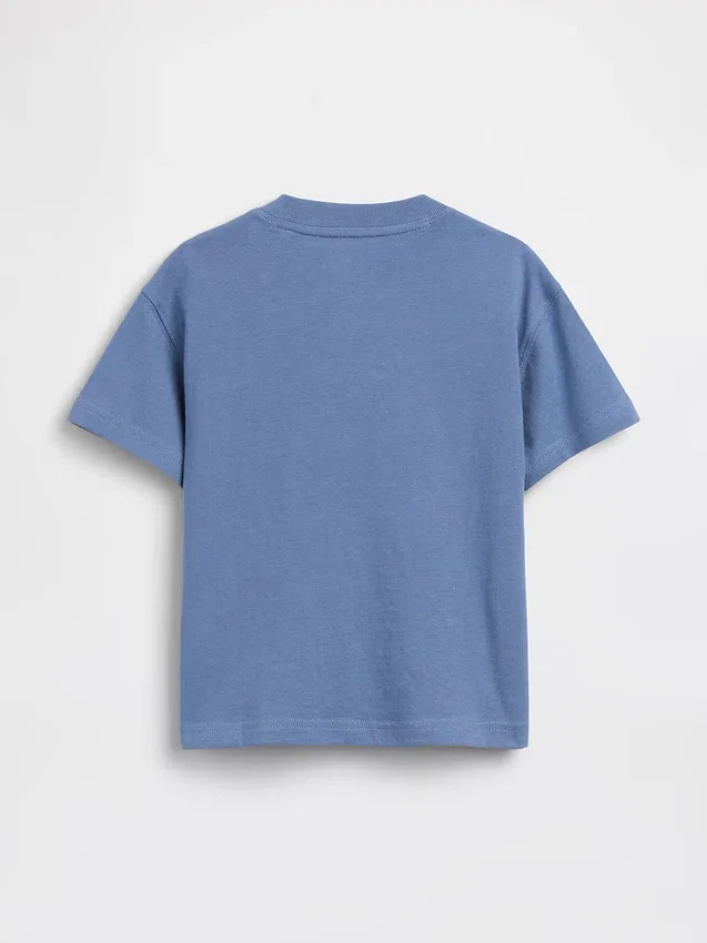 Camiseta Henley con bolsillo para bebés y niños pequeños