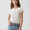 Camiseta Henley raglán para niños