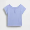Camiseta Henley raglán para niños